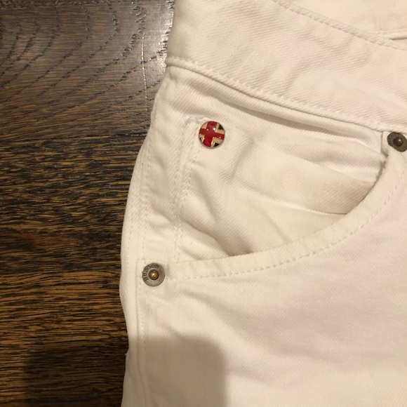 Hudson White Bootcut Jeans - Picture 3 of 5